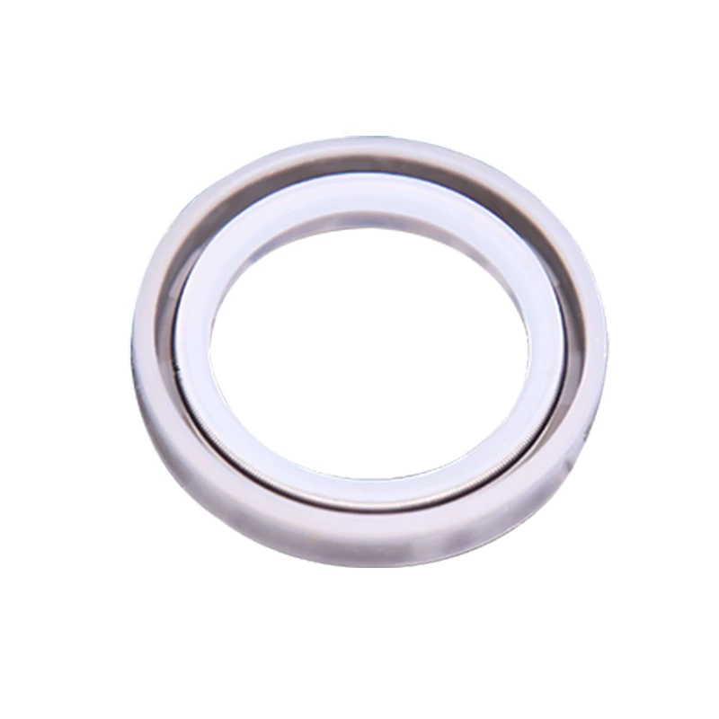 White Silicone Oil Seal 16*26*30*35*75*42*47*120*140/7/8/10/12/15 by IKSONIC CO., LTD. China factory manufacturer supplier