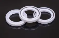 White Silicone Oil Seal 16*26*30*35*75*42*47*120*140/7/8/10/12/15 by IKSONIC CO., LTD. China factory manufacturer supplier