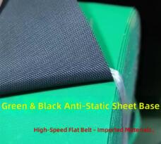 Yellow Green Flat Belt Nylon Conveyor Belt Timing Belt High Speed Transmission Belt for Folding Box Gluer by IKSONIC CO., LTD. China factory manufacturer supplier