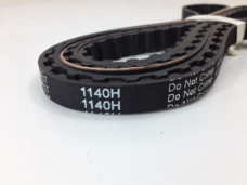 Black toothed belt with visible 1140H marking, supplied by IKSONIC in China.