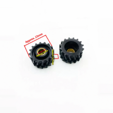 Double-row pulley with approximate 23 mm, 6 mm and 12.7 mm annotations, for IKSONIC wholesale parts enquiries.