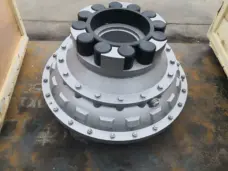 Fluid coupling example with bolted housing and exposed black flexible element, available from IKSONIC China supplier