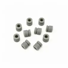 Grey grooved damping parts in different orientations, shown for IKSONIC wholesale inquiries.