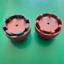 NM flexible coupling ring installed in a coupling assembly application example; complete coupling assembly is not included in this ring listing.