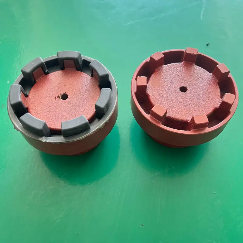 NM flexible coupling ring installed in a coupling assembly application example; complete coupling assembly is not included in this ring listing.