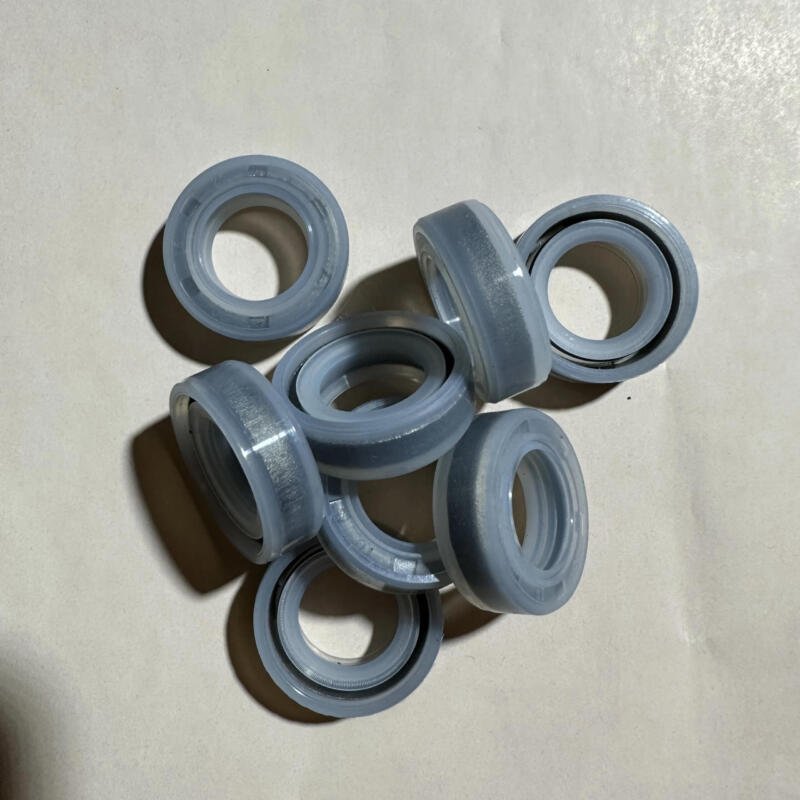 IKSONIC silicone oil seals showing face and side profiles.