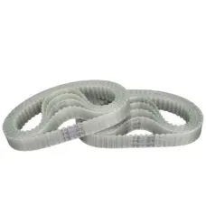 Example image of two nested sets of T5 polyurethane steel-cord timing belts, marked T5-325; not the exact ordered T5-280 to T5-310 model Supplied by IKSONIC.