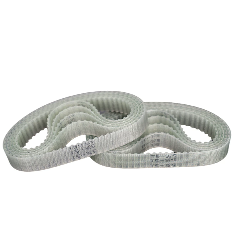 Example image of two nested sets of T5 polyurethane steel-cord timing belts, marked T5-325; not the exact ordered T5-280 to T5-310 model Supplied by IKSONIC.